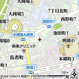 岐阜県岐阜市三橋町2周辺の地図