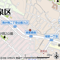 神奈川県横浜市泉区岡津町1241周辺の地図