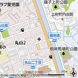 宗教法人エホバの証人の横浜中央会衆周辺の地図