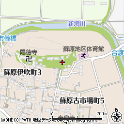 加佐美神社周辺の地図