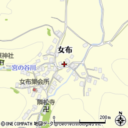 京都府舞鶴市女布315-1周辺の地図