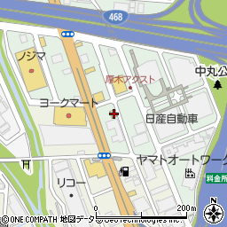 神奈川県厚木市岡田3031周辺の地図