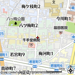 株式会社浅野花園周辺の地図