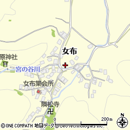 京都府舞鶴市女布314周辺の地図