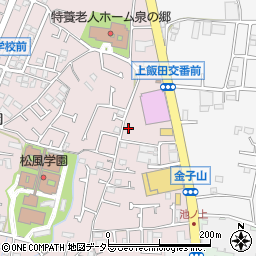 神奈川県横浜市泉区上飯田町2069-3周辺の地図