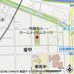 神奈川県厚木市愛甲2208周辺の地図