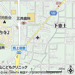 岐阜県可児市下恵土1503周辺の地図