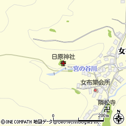 日原神社周辺の地図