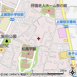 神奈川県横浜市泉区上飯田町1995-14周辺の地図