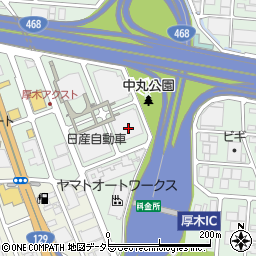 神奈川県厚木市岡田3060周辺の地図
