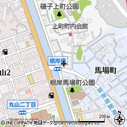 神奈川県横浜市磯子区上町4-14周辺の地図