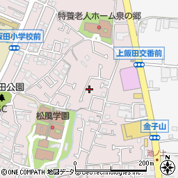 神奈川県横浜市泉区上飯田町1997周辺の地図