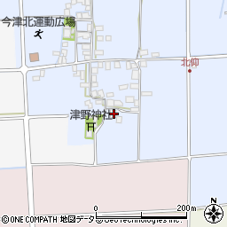 滋賀県高島市今津町北仰136周辺の地図