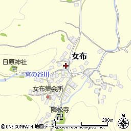 京都府舞鶴市女布313周辺の地図