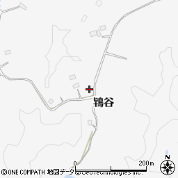 千葉県長生郡長柄町鴇谷周辺の地図