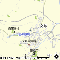 京都府舞鶴市女布568周辺の地図
