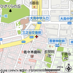 神奈川銀行本牧支店周辺の地図