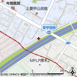神奈川県厚木市愛甲西2丁目1周辺の地図