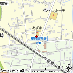 ブックセンター　あずま茂原店周辺の地図