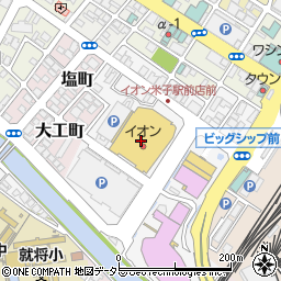 アニメイト　米子サティ店周辺の地図
