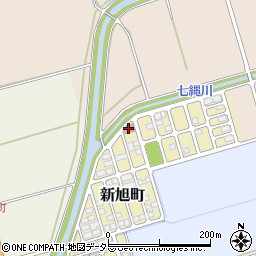 旭町集会所周辺の地図