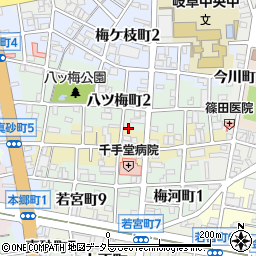 ハイム篠田周辺の地図