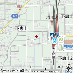 岐阜県可児市下恵土5189周辺の地図