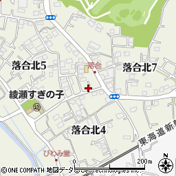 神奈川県綾瀬市落合北5丁目3-31周辺の地図