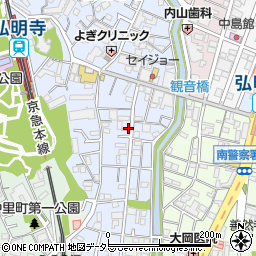 〒232-0067 神奈川県横浜市南区弘明寺町の地図