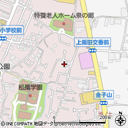 神奈川県横浜市泉区上飯田町2038周辺の地図