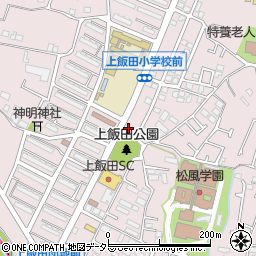 神奈川県横浜市泉区上飯田町1967-1周辺の地図