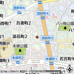江戸ッ子本部周辺の地図