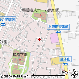神奈川県横浜市泉区上飯田町1997-36周辺の地図