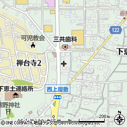 岐阜県可児市下恵土1569周辺の地図