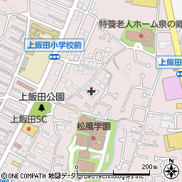 神奈川県横浜市泉区上飯田町1991-17周辺の地図