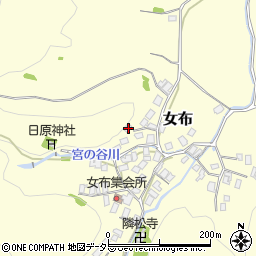 京都府舞鶴市女布570周辺の地図