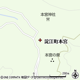 鳥取県米子市淀江町本宮317周辺の地図