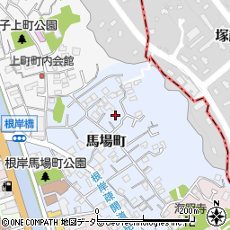 神奈川県横浜市磯子区馬場町9-22周辺の地図