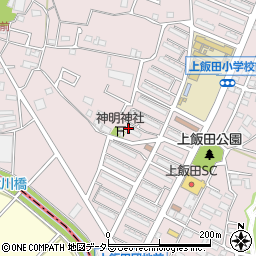神奈川県横浜市泉区上飯田町1859周辺の地図