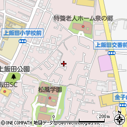 神奈川県横浜市泉区上飯田町1995周辺の地図