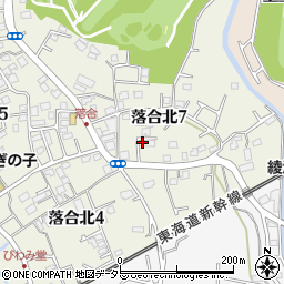 神奈川県綾瀬市落合北7丁目9-52周辺の地図