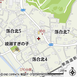 神奈川県綾瀬市落合北5丁目3-27周辺の地図