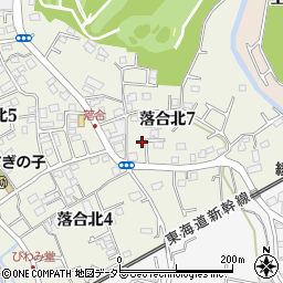 神奈川県綾瀬市落合北7丁目9-67周辺の地図