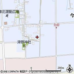 滋賀県高島市今津町北仰305周辺の地図