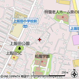 神奈川県横浜市泉区上飯田町1991-14周辺の地図