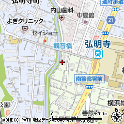 神奈川県横浜市南区大岡2丁目1周辺の地図