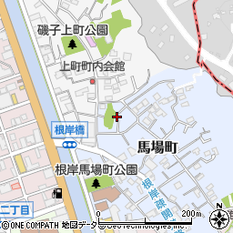 神奈川県横浜市磯子区馬場町8周辺の地図