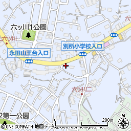 日本バプテスト同盟横浜南キリスト教会周辺の地図