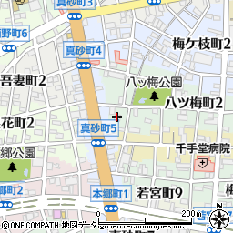 カーサ篠田周辺の地図