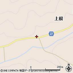 京都府舞鶴市上根117周辺の地図